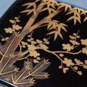 蒔絵松竹梅図花見重[k0539]【Makie Hanami-ju ( lacquered lunch box with Shochikubai design ) 】