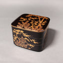 蒔絵松竹梅図花見重[k0539]【Makie Hanami-ju ( lacquered lunch box with Shochikubai design ) 】