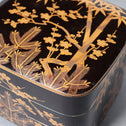 蒔絵松竹梅図花見重[k0539]【Makie Hanami-ju ( lacquered lunch box with Shochikubai design ) 】