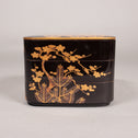 蒔絵松竹梅図花見重[k0539]【Makie Hanami-ju ( lacquered lunch box with Shochikubai design ) 】