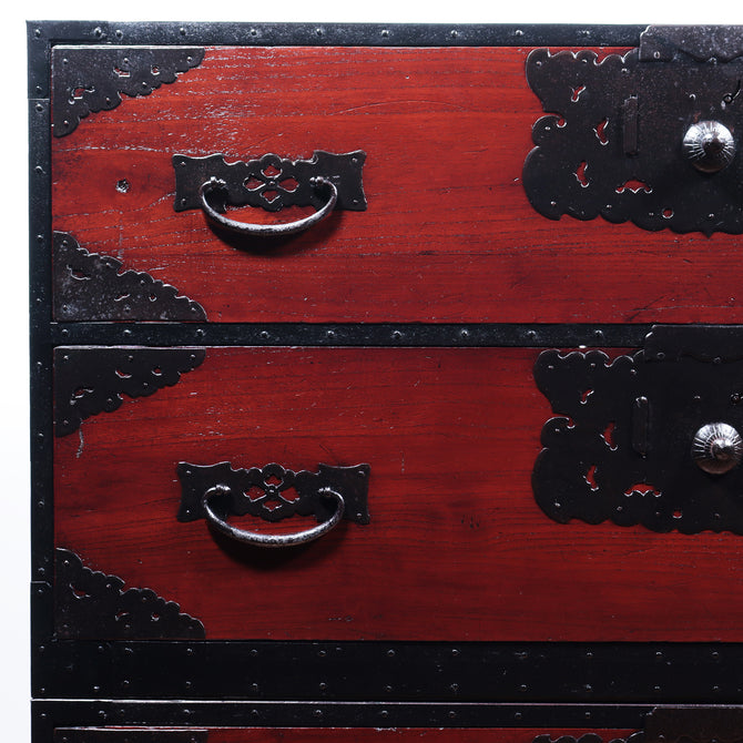 時代箪笥／佐渡小木衣裳箪笥【SADO OGI clothing chest】 [j1093]Japanese Antique Furniturepanese Antique Furniture