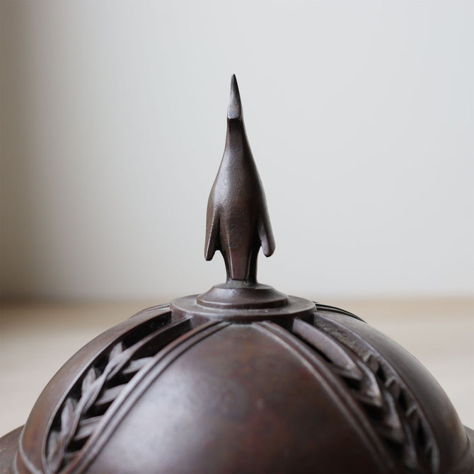 西大由作　春之意香炉【Incense Burner by Nishi Daiyu】[k0601]