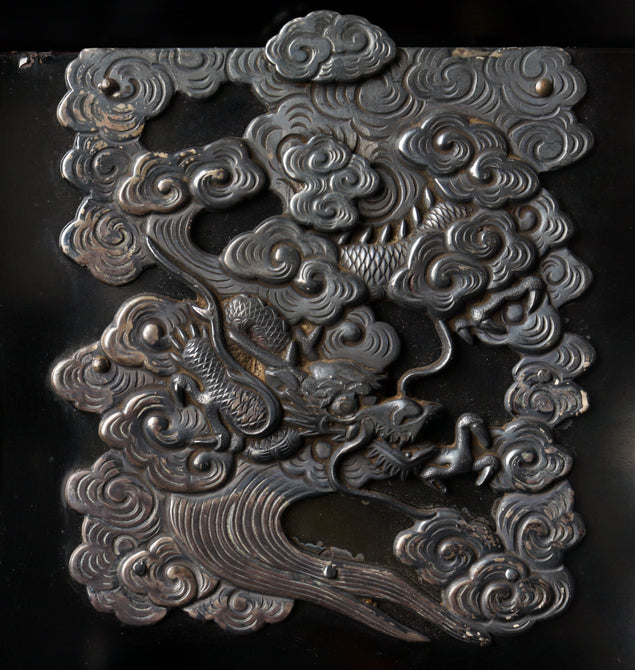 鍔紋様提箪笥【SAGEDANSU wiith TSUBA design】[k0602]