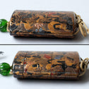 馬尽くし漆絵蒔絵印籠【INRO (Medicine case) with horse design】[k0604]