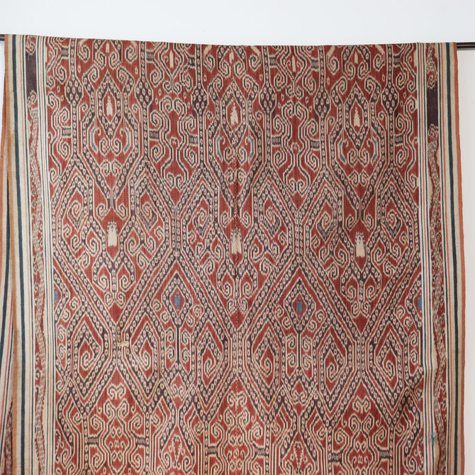 インドネシア　カリマンタン島イバン ダヤック族イカット[TX167]