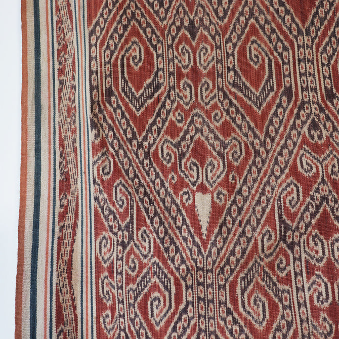 インドネシア　カリマンタン島イバン ダヤック族イカット[TX167]