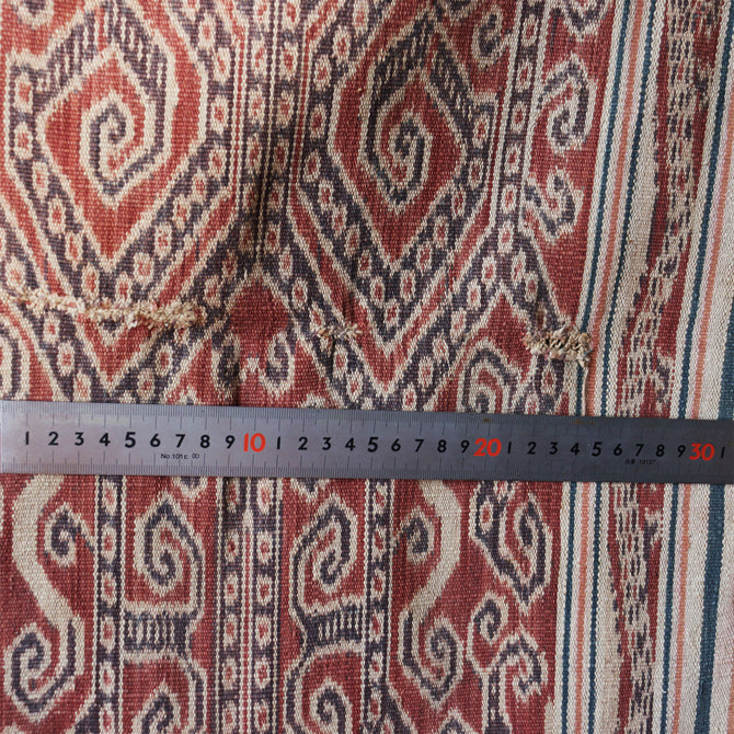 インドネシア　カリマンタン島イバン ダヤック族イカット[TX167]