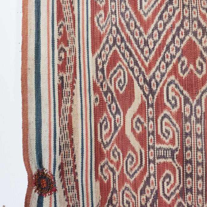 インドネシア　カリマンタン島イバン ダヤック族イカット[TX167]