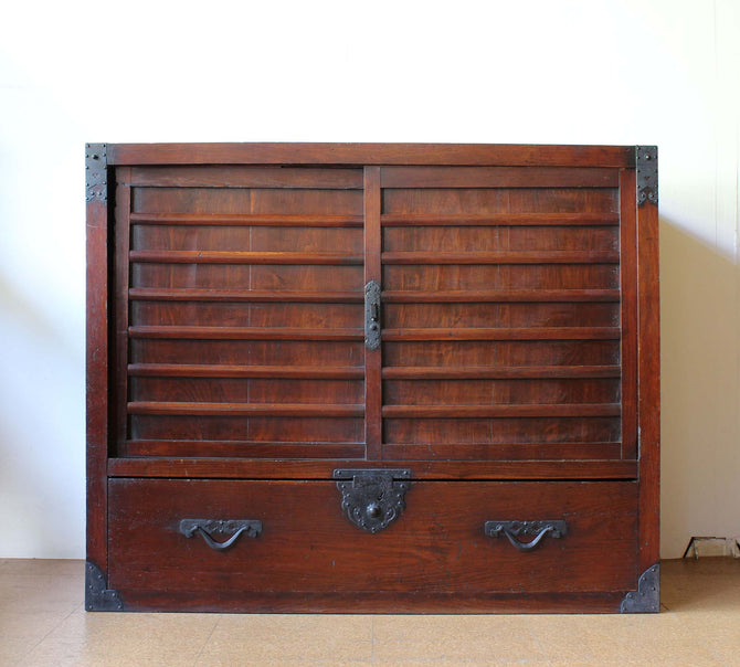 時代箪笥／長井帳場箪笥 【 Nagai cho-ba Tansu 】 [j0828]　Japanese Antique Furniture