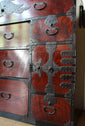 時代箪笥／仙台閂錠鳳凰金具衣裳箪笥 【SENDAI clothing chest with lockbar】 [j0830]Japanese Antique Furniture