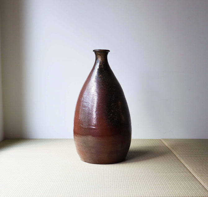 船徳利【 ship sake bottle , Edo era】 [s1468]