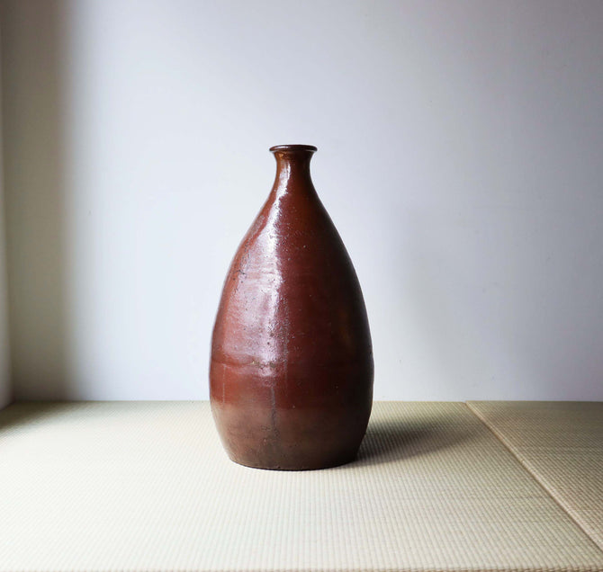 船徳利【 ship sake bottle , Edo era】 [s1468]