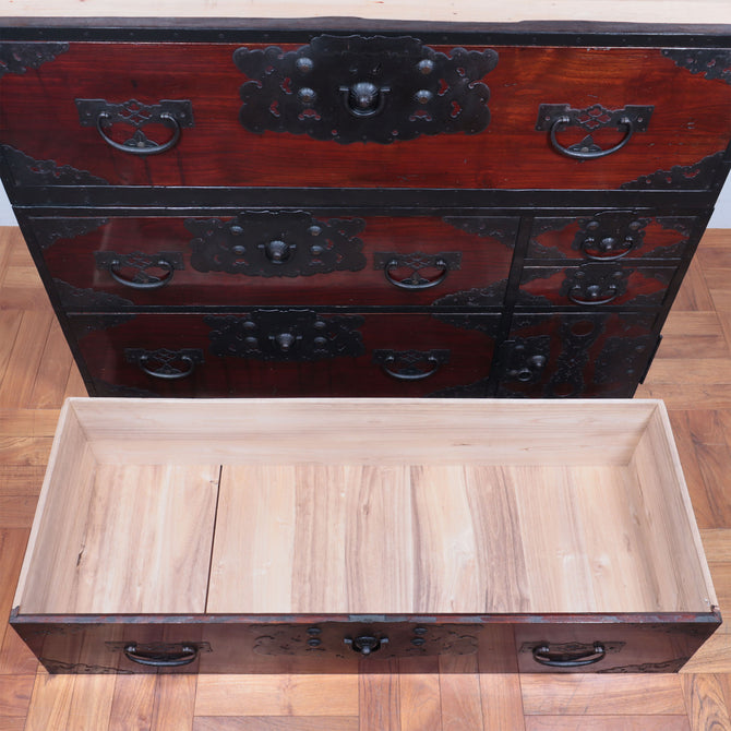 時代箪笥／佐渡小木衣裳箪笥【SADO OGI clothing chest】 [j1022]Japanese Antique Furniture