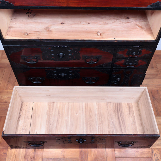 時代箪笥／佐渡小木衣裳箪笥【SADO OGI clothing chest】 [j1022]Japanese Antique Furniture