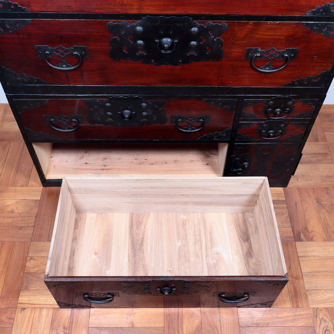 時代箪笥／佐渡小木衣裳箪笥【SADO OGI clothing chest】 [j1022]Japanese Antique Furniture