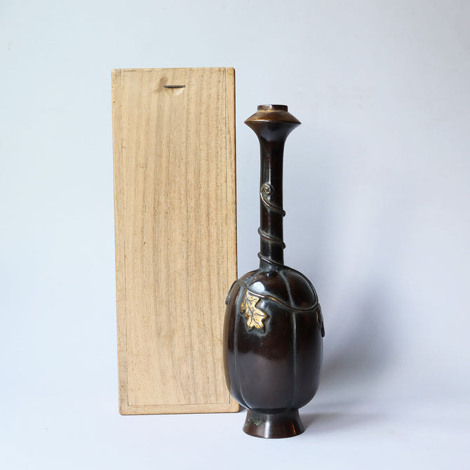 小口瓜型花瓶【 Flower vase 】 [k0470]