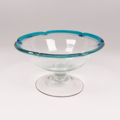 青花縁椀型氷コップ  [g014]