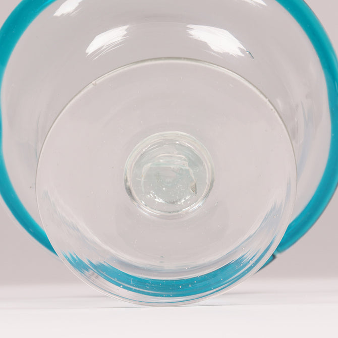 青花縁椀型氷コップ  [g014]