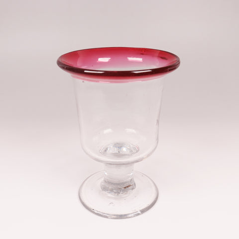 赤縁ベル型氷コップ  [g015]