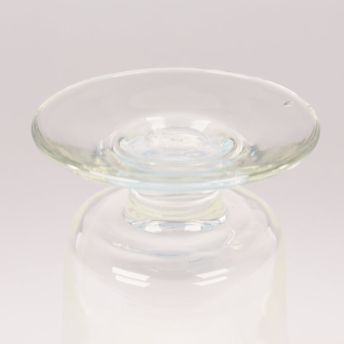 緑縁ベル型氷コップ  [g018]