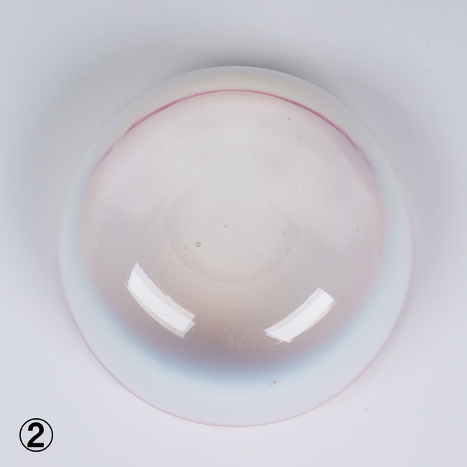 赤花縁椀型小鉢 [IZ768]