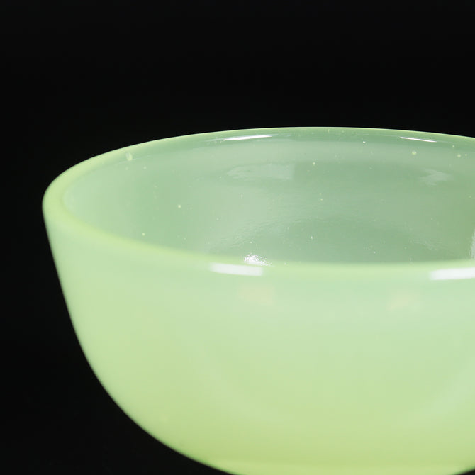 ウランガラス碗型氷コップ  [g025]