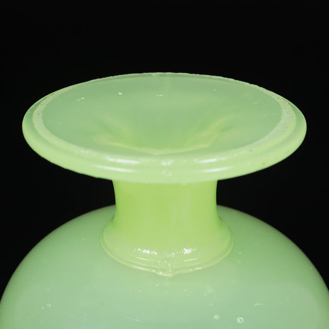 ウランガラス碗型氷コップ  [g025]