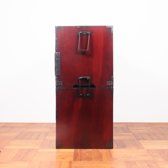 時代箪笥／米沢桜紋衣裳箪笥【YONEZAWA clothing chest】 [j1031]　Japanese Antique Furniture
