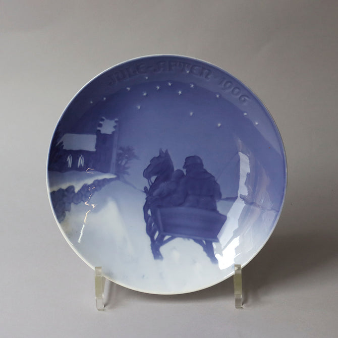 ビングオーグレンダール イヤープレート 1906年【Bing & Grondahl year plate 1906】 [BG906]