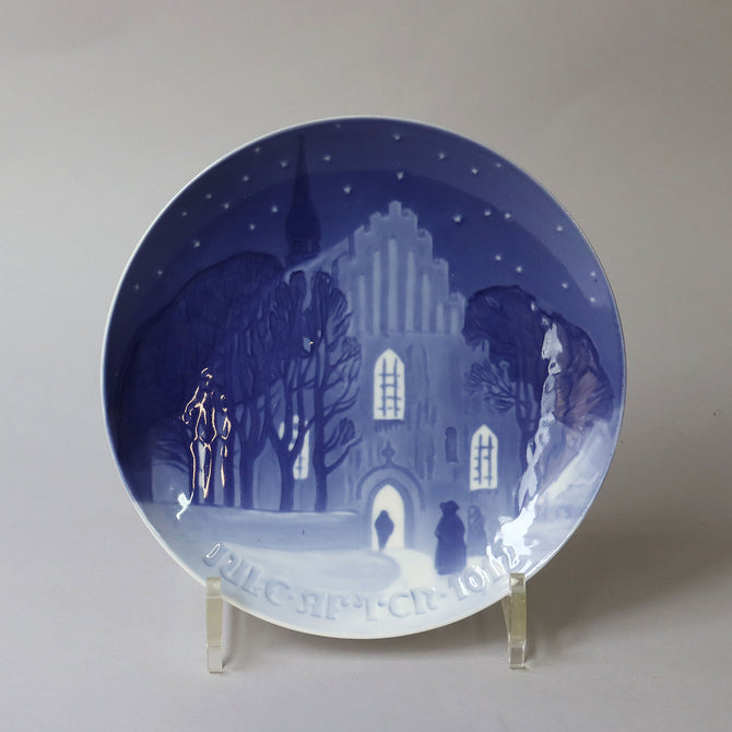 ビングオーグレンダール イヤープレート 1912年【Bing & Grondahl year plate 1912】 [BG912]