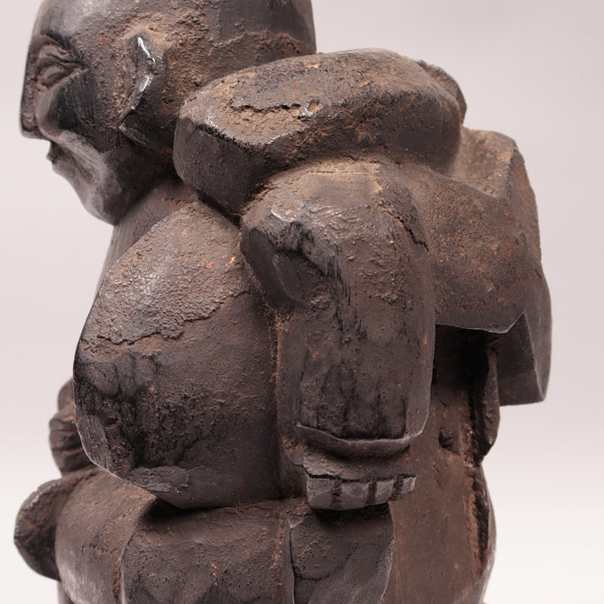 木彫 恵比寿【YEBISU wood curving】 [k0473]