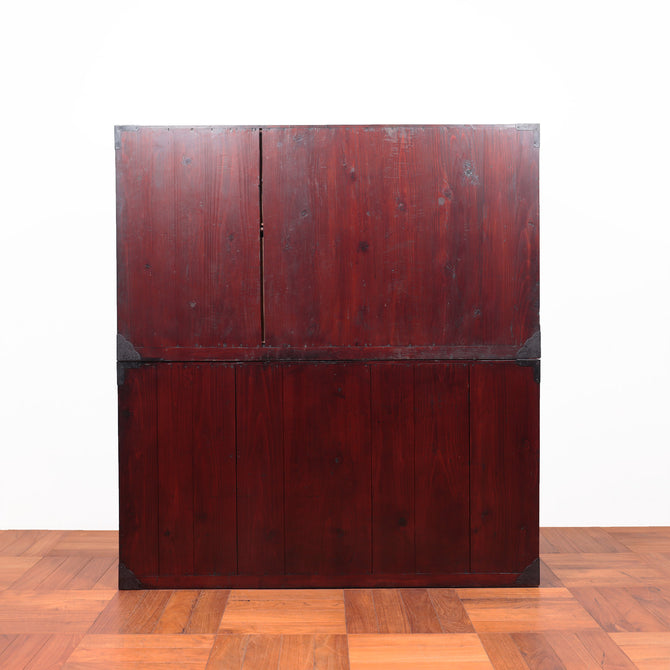 時代箪笥／二本松丸金具衣裳箪笥[j1036]　【Nihonmatsu clothing chest】Japanese Antique Furniture