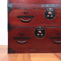 時代箪笥／二本松丸金具衣裳箪笥[j1036]　【Nihonmatsu clothing chest】Japanese Antique Furniture