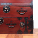 時代箪笥／二本松丸金具衣裳箪笥[j1036]　【Nihonmatsu clothing chest】Japanese Antique Furniture