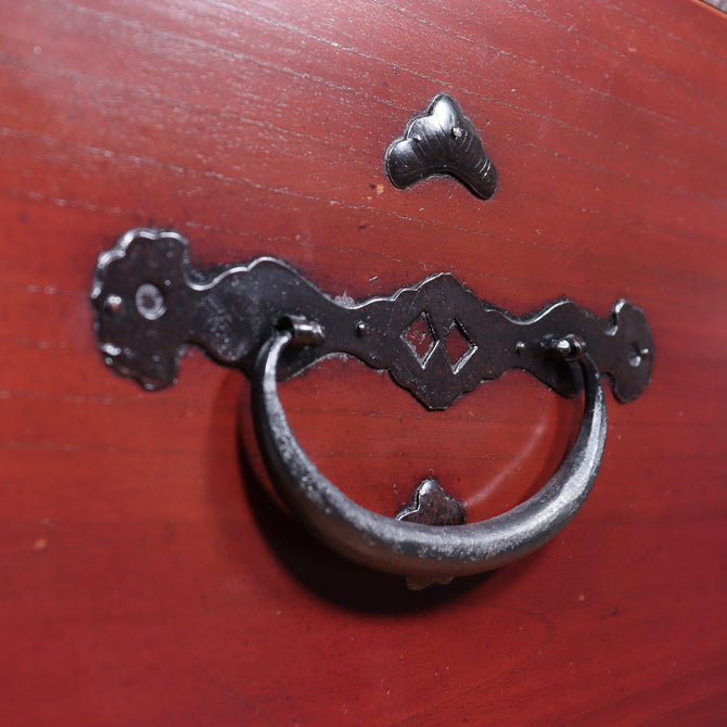 時代箪笥／二本松丸金具衣裳箪笥[j1036]　【Nihonmatsu clothing chest】Japanese Antique Furniture