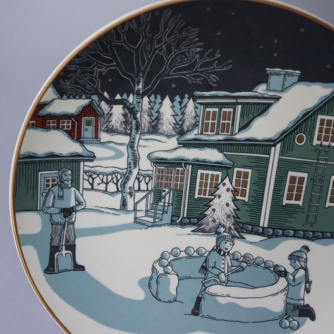 アラビア クリスマスプレート 1997年【ARABIA Christmas plate 1997】 [AX97]