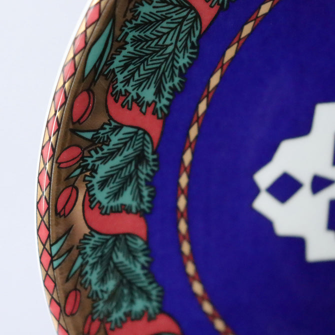 アラビア スノークリスタル イヤープレート トーベ・スロッテ・エレバント 1999年【ARABIA Snow Crystal Tove Slotte plate 1999】 [AS99]