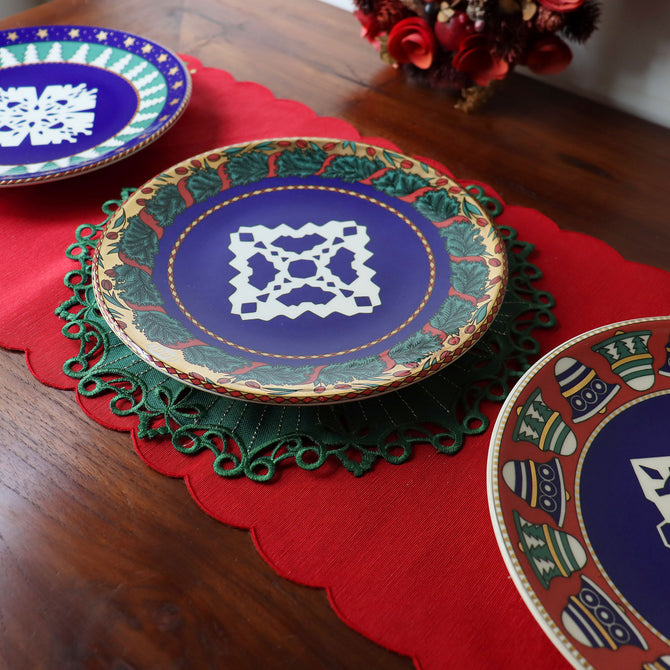 AS98   アラビア スノークリスタル イヤープレート トーベ・スロッテ・エレバント　1998　 　　【 ARABIA   Snow Crystal Tove Slotte  plate】