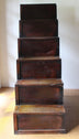 時代箪笥／欅階段箪笥【 KEYAKI STEP CHEST 】 [j0926]　Japanese Antique Furniture
