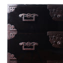 時代箪笥／黒塗庄内衣裳箪笥【Shonai clothing chest】[j1065]　Japanese Antique Furniture
