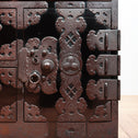 時代箪笥／黒塗庄内衣裳箪笥【Shonai clothing chest】[j1065]　Japanese Antique Furniture