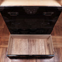 時代箪笥／黒塗庄内衣裳箪笥【Shonai clothing chest】[j1065]　Japanese Antique Furniture