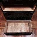 時代箪笥／黒塗庄内衣裳箪笥【Shonai clothing chest】[j1065]　Japanese Antique Furniture