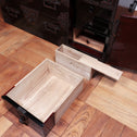 時代箪笥／黒塗庄内衣裳箪笥【Shonai clothing chest】[j1065]　Japanese Antique Furniture