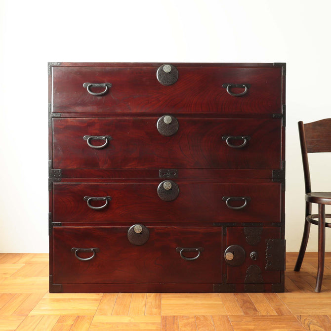 相馬丸金具衣裳箪笥【 SOMA clothing chest 】 [j1009]