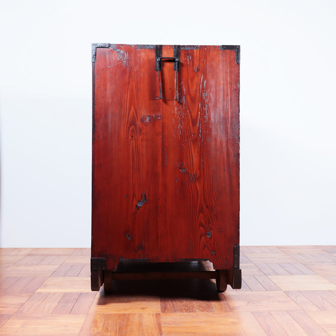 時代箪笥／仙台車箪笥【Sendai wheeled chest】 [j1085]Japanese Antique Furniture