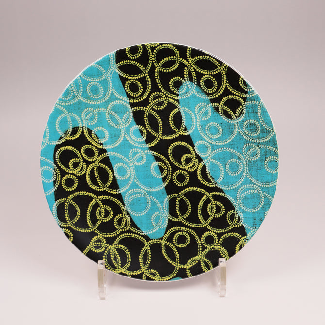 Royal Worcester製 プレート2枚セット　（20.8cm　HAYASHIBARA ARTS）【 Royal Worcester & Hayashibara Arts Mint plate ×２】  [rw0002]