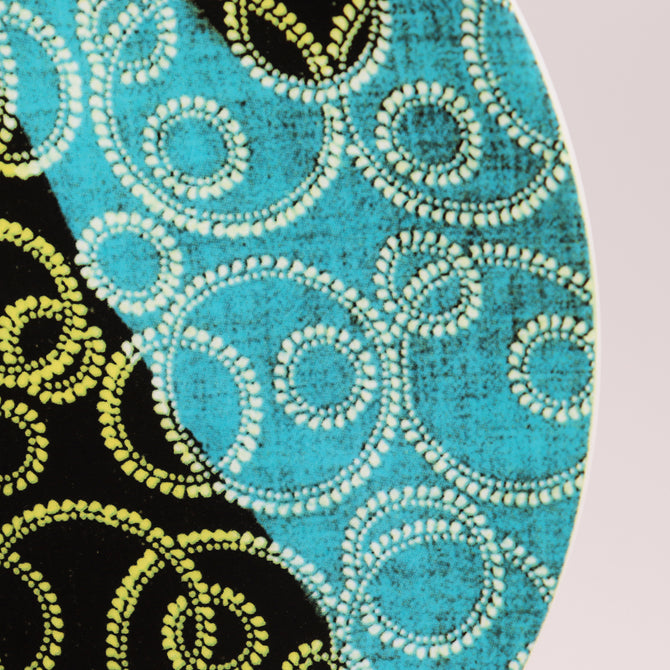 Royal Worcester製 プレート2枚セット　（20.8cm　HAYASHIBARA ARTS）【 Royal Worcester & Hayashibara Arts Mint plate ×２】  [rw0002]