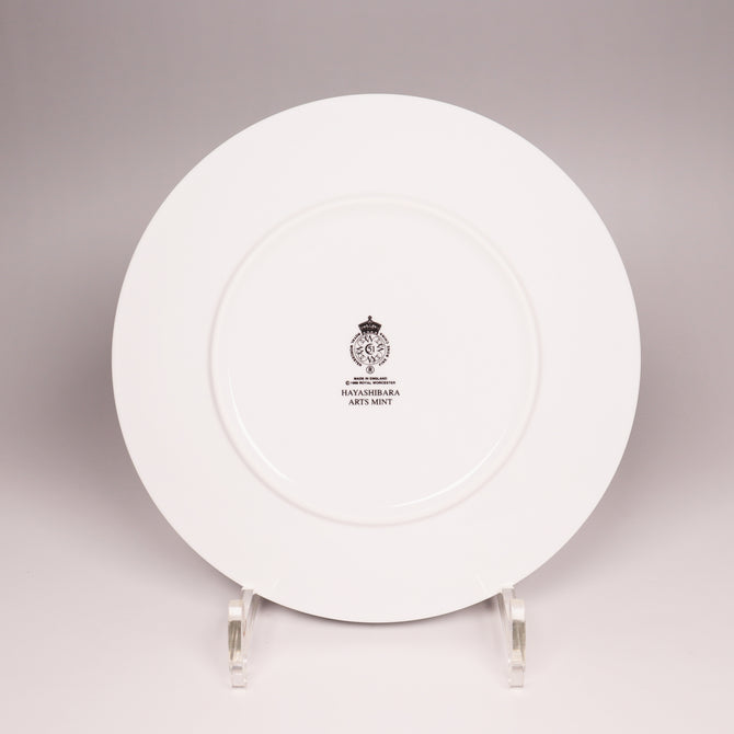 Royal Worcester製 プレート2枚セット　（20.8cm　HAYASHIBARA ARTS）【 Royal Worcester & Hayashibara Arts Mint plate ×２】  [rw0002]