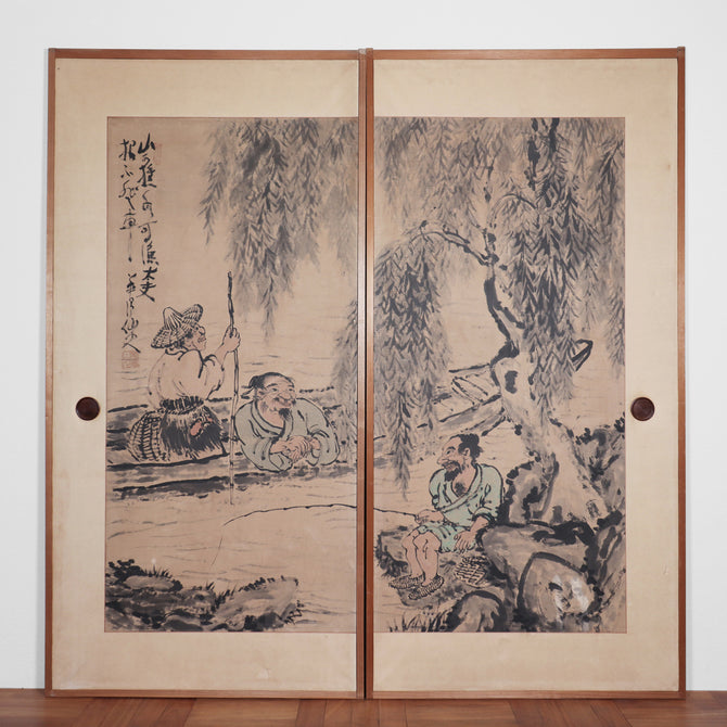 襖絵[k0533]【FUSUMAE－sliding doors】